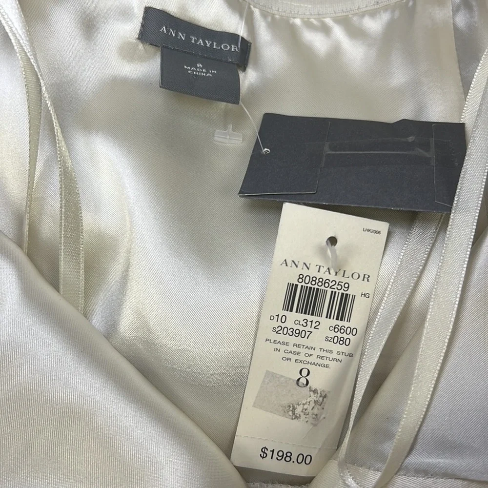 NWT Ann Taylor Halter Fit and Flare Midi Dress - Picture 7 of 10